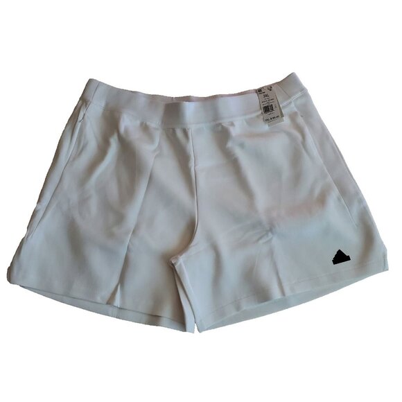 NEW  ADIDAS ZNE PREMIUM SHORTS IN5098 WHITE 3XL‎ - Picture 1 of 6
